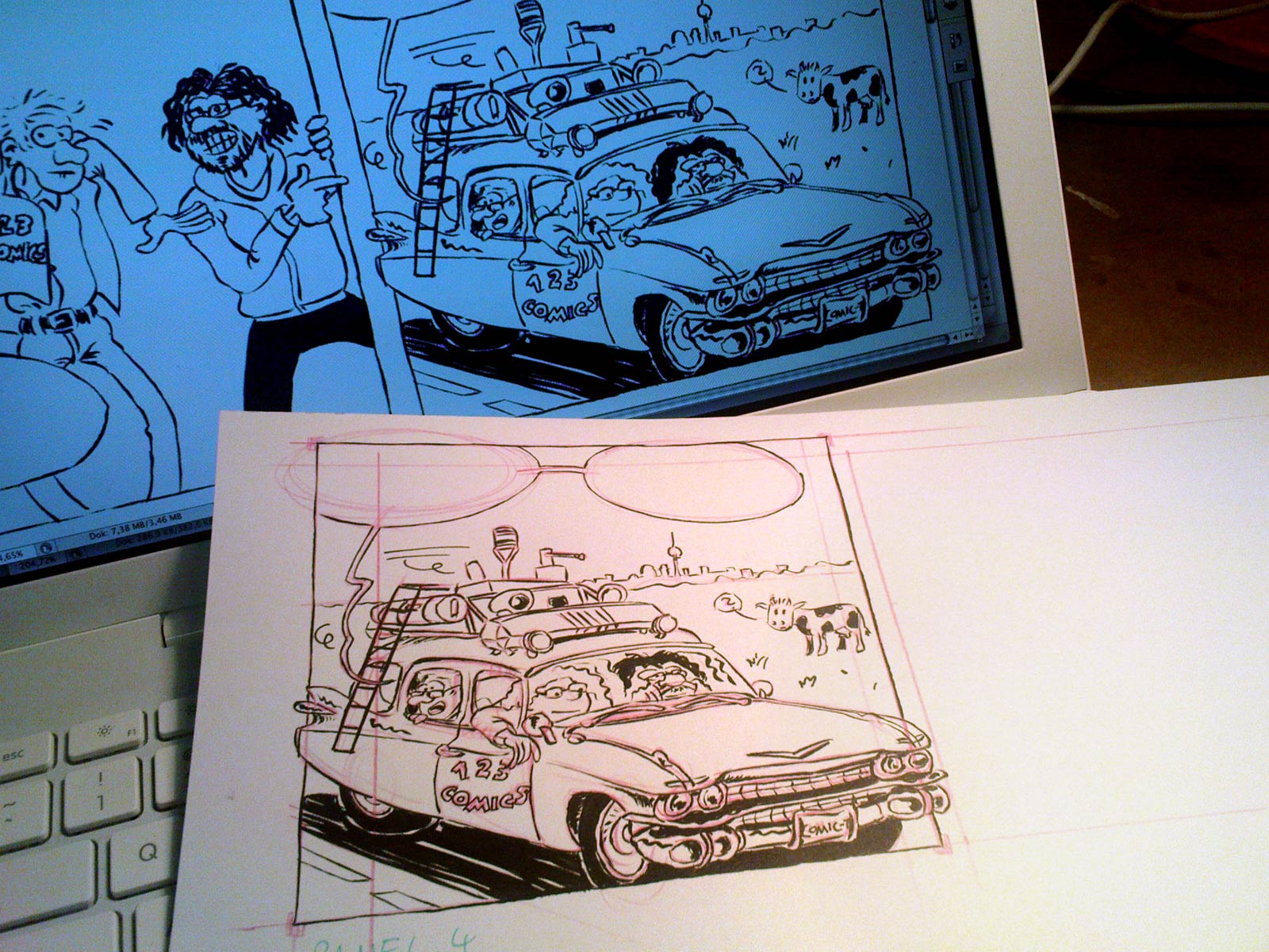 Comic for 123comics 2009