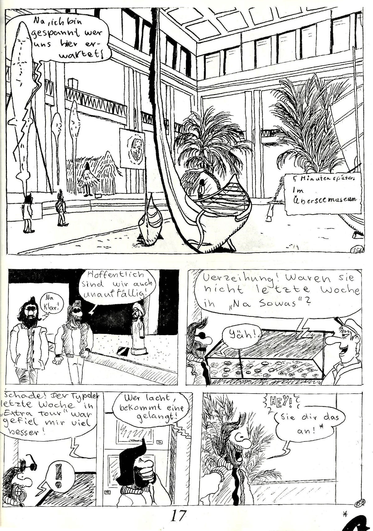 „Henry und der fünfte Diamant“, Comic Published with School Magazine 1985
