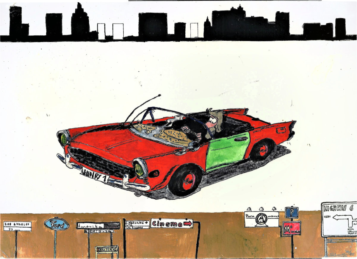 Comic Illustration 1983/1985