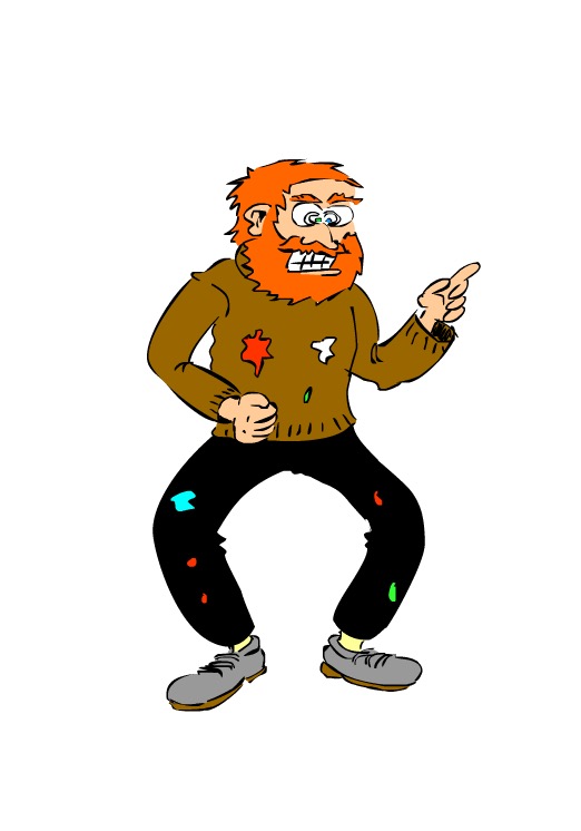 Character for Brunnenstrasse Project