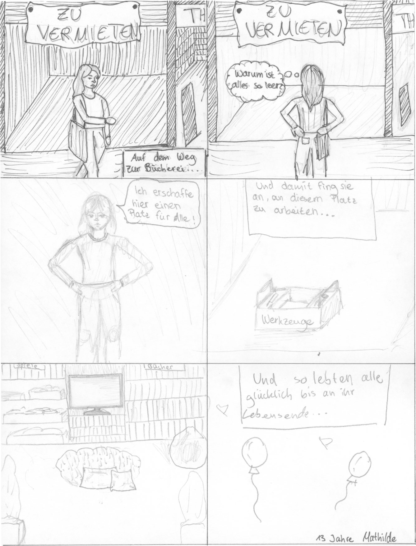 Der Fall Brunnenstraße“, Collaborative Comic and Exhibition 2009