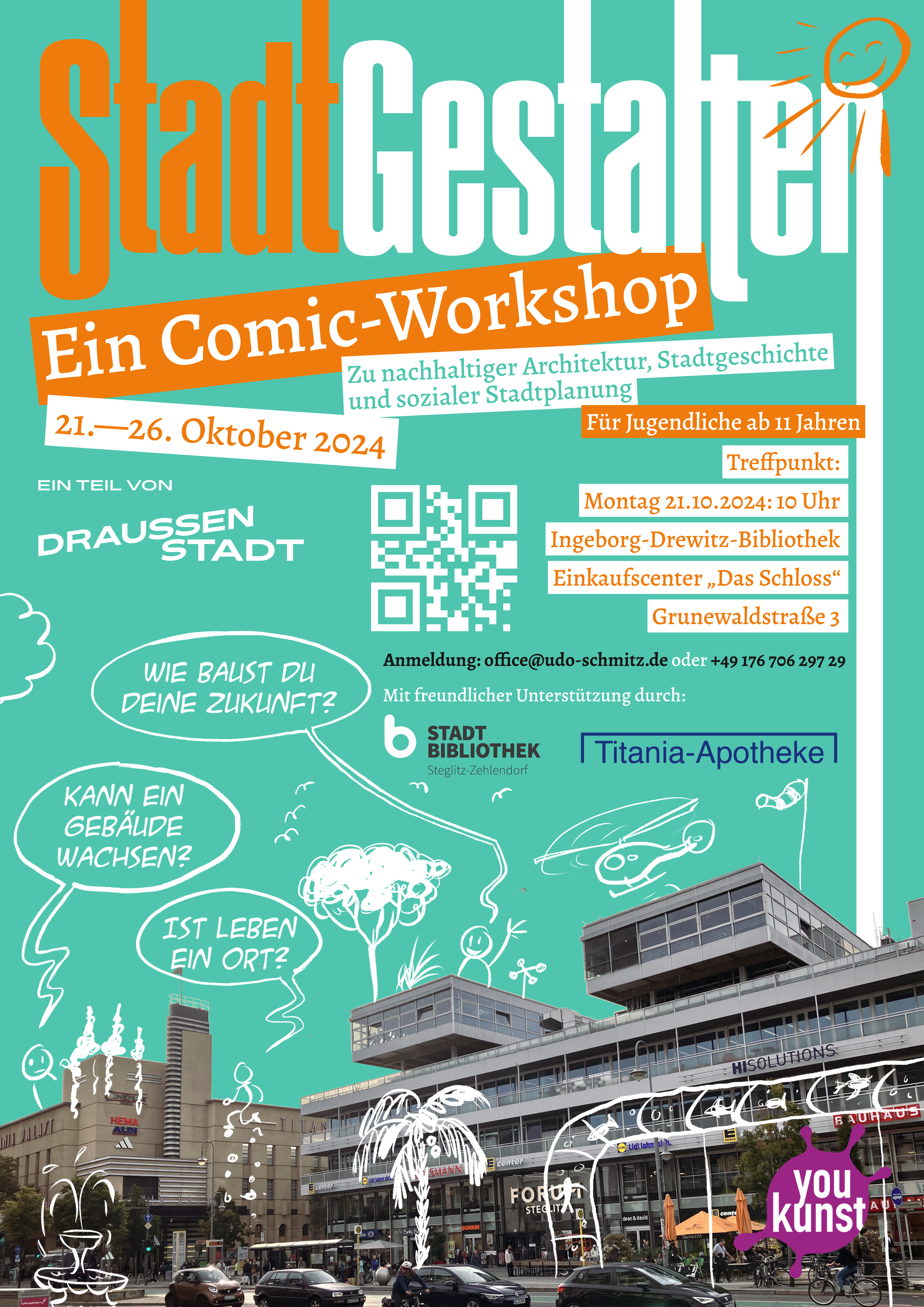 Der Fall Brunnenstraße“, Collaborative Comic and Exhibition 2009